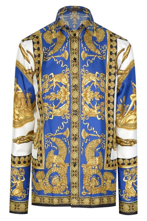 versace baroque shirt replica|versace barocco shirts.